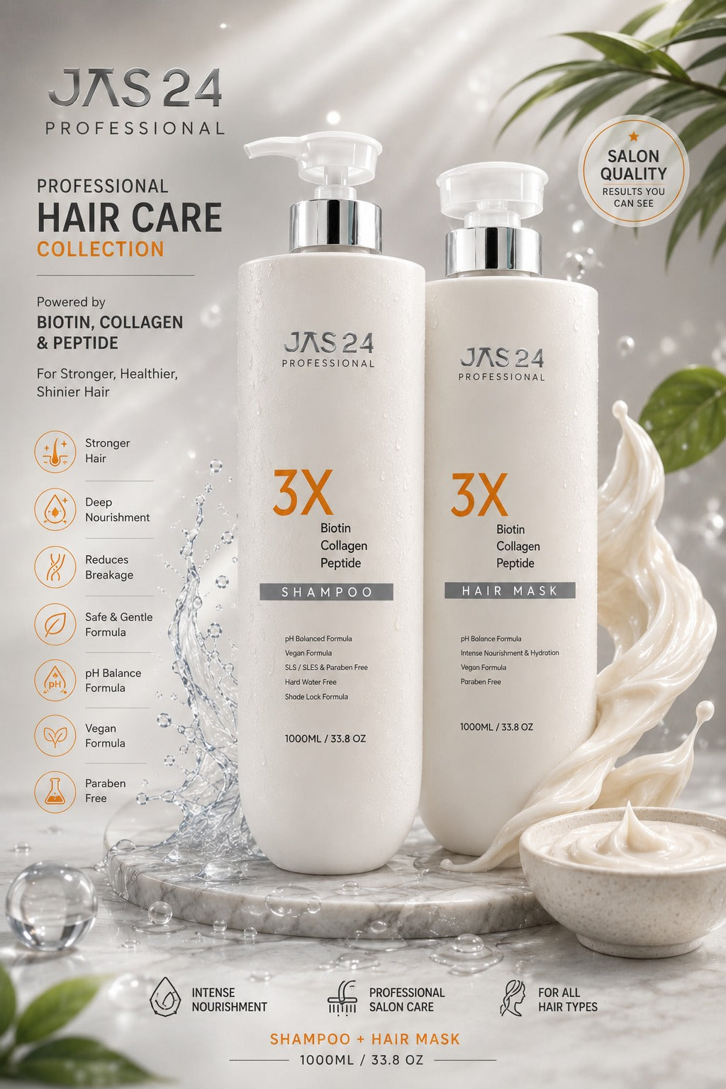 3X Hair Mask & Shampoo